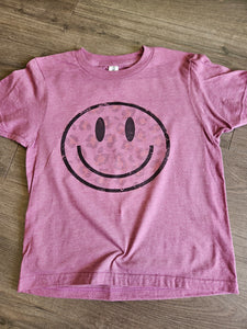 Leopard smiley youth Tee