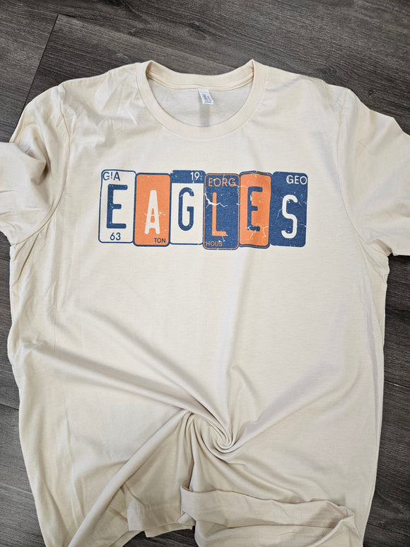 Eagles License Plate Tee