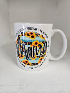 Mama scripture ceramic mug