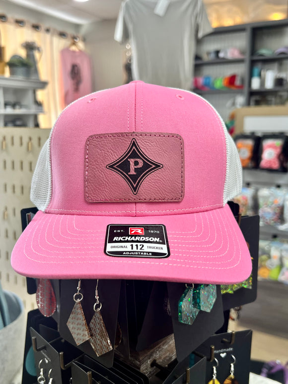 Peach County Pink Patch Pink  Hat