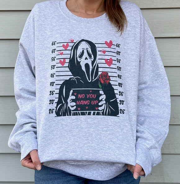 Ghost Face Valentine Sweatshirt