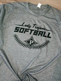 Lady Trojan Softball Tee