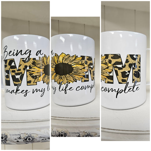 Being a Mom Stainless Mug