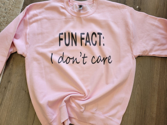 Fun Fact sweatshirt