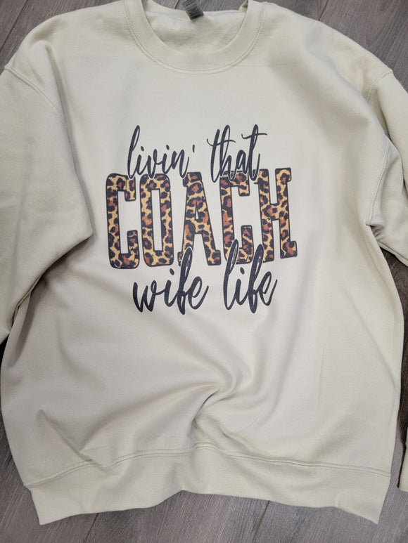 Coach wife sweatshirt