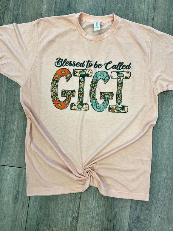 Blessed to be called Gigi T-shirt