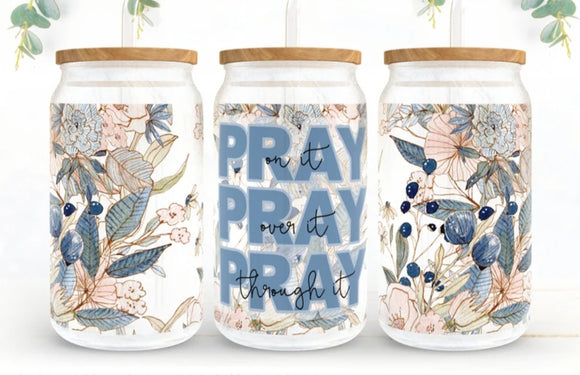 Pray on it Frosted Tumbler