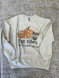 Fall Vibe Fire fighter Sweatshirt