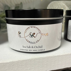 Sea Salt & Orchid / 6 oz Tin