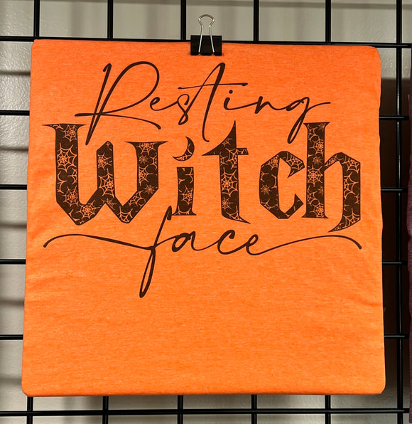 Resting Witch Face tee