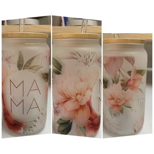 Mama frosted tumbler